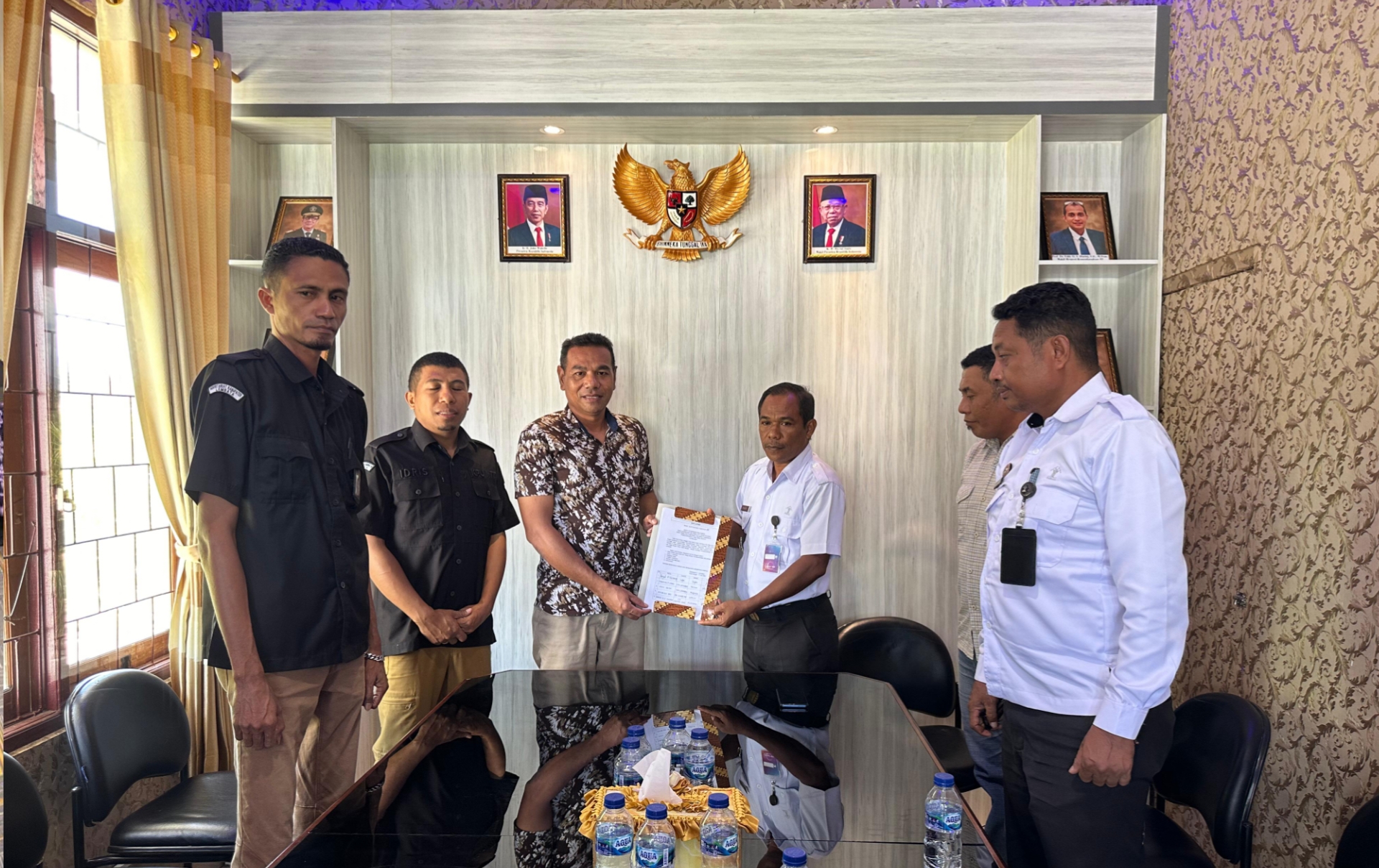 Rapat Kordinasi dan Penandatanganan pelayanan penyusunan Daftar Pemilih di Lokasi Khusus Lapas Lembata bersama KPU Kabupaten Lembata