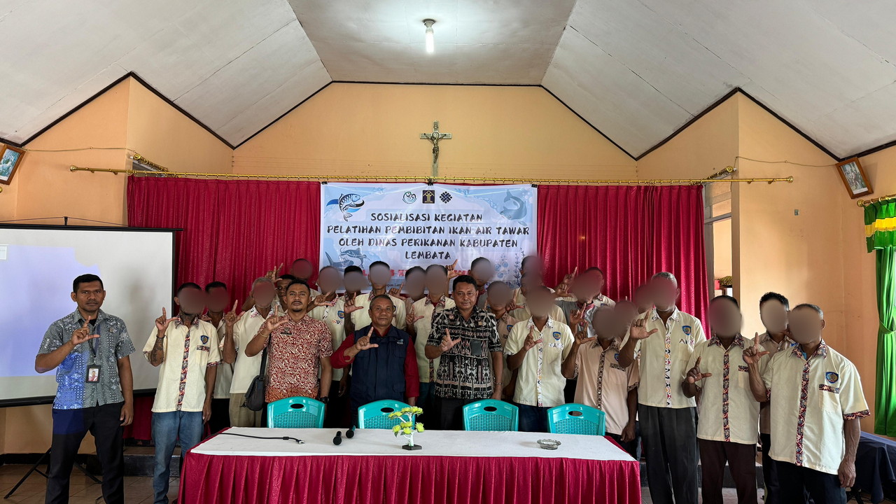 Lapas Lembata Siapkan Bekal Pelatihan Budidaya Ikan Air Tawar Bagi Wbp Lapas Lembata 